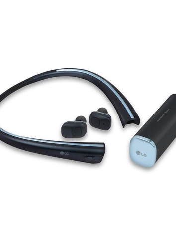 LG Tone Studio / Tone Free: Τα νέα wearable ακουστικά φορτίζουν στο λαιμό σου [CES 2017] image