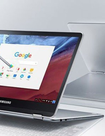 Samsung Chromebook Pro: Αναδιπλώμενο laptop/tablet με οθόνη 12.3'', γραφίδα, premium κατασκευή και εφαρμογές Android image