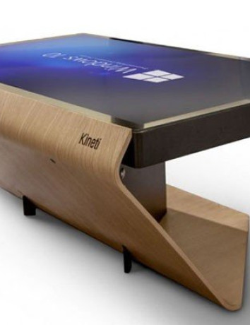 La Table Kineti: Ένα τραπέζι με τεράστια οθόνη αφής και Windows 10 [Video] image