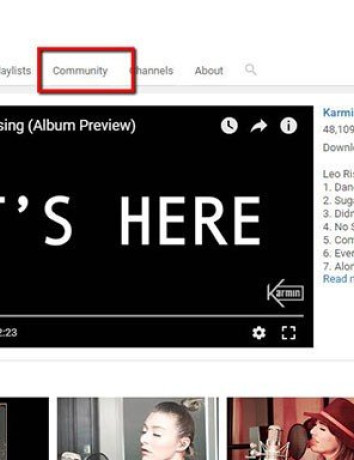 YouTube: Προσθέτει τρόπους επικοινωνίας κοινωνικού δικτύου στα κανάλια με την καρτέλα Community [Video] image