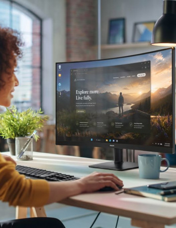 Philips 27E3C2500 & 32E3C2500: Κυρτές QHD οθόνες 144Hz για εργασία και gaming image