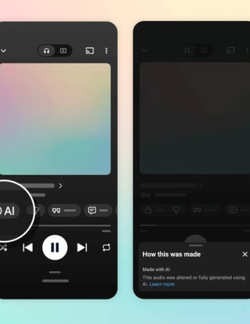 YouTube Music: Υποχρεωτική η σήμανση στα τραγούδια που παράγονται με AI image