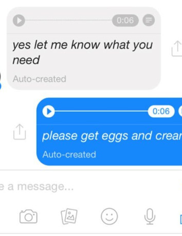 Facebook Messenger: Δοκιμή λειτουργίας για την αυτόματη μεταγραφή φωνητικού μηνύματος σε κείμενο image