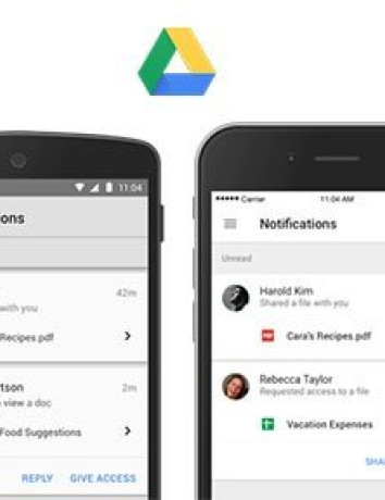 Google Drive: Αναβάθμιση για Android και iOS φέρνει ειδοποιήσεις και άμεσο διαμοιρασμό αρχείων image