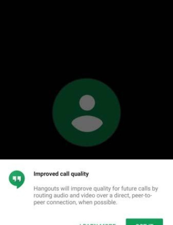 Google Hangouts: Εξυπηρέτηση κλήσεων μέσω σύνδεσης P2P για καλύτερη ποιότητα image