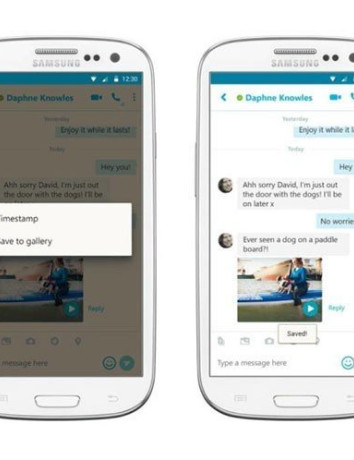 Skype για Android: Φέρνει δυνατότητα αποθήκευσης video μηνυμάτων image