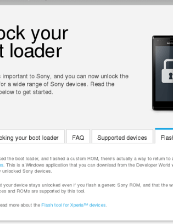 Επίσημος οδηγός από τη Sony για να ξεκλειδώνεις το bootloader ενός Xperia smartphone [Video] image