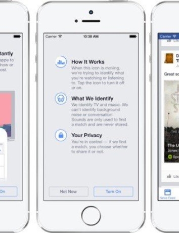 Facebook: Νέα λειτουργία αναγνώρισης μουσικής/ταινιών/TV shows τύπου Shazam σε Android/iOS! [Video] image