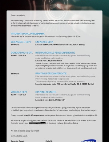 Samsung Unpacked Event στις 3 Σεπτεμβρίου, πιθανότατα για το Galaxy Note 4 image