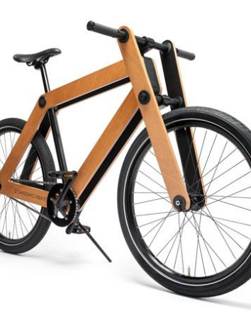 Sandwichbike: Εκπληκτικό ξύλινο ποδήλατο που συναρμολογείς μόνος σου image