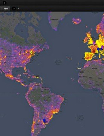 Sightsmap: Η Google δημιούργησε έναν παγκόσμιο χάρτη με τα πιο πολυφωτογραφημένα μέρη! image