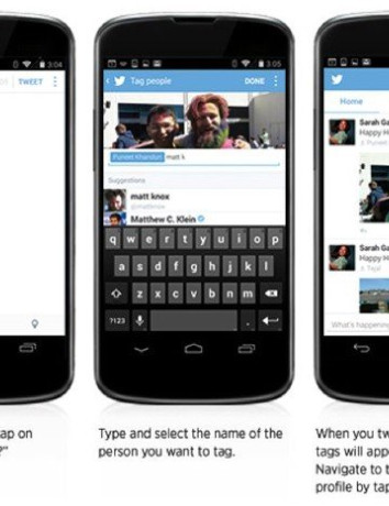Twitter: Νέα δυνατότητα tagging (έως 10 άτομα), πολλαπλές φωτογραφίες και "Share" αντί "Retweet"! image