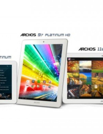 Archos Platinum Series, νέα σειρά quad-core tablets (8'', 9.7'' Retina, 11.6'' HD) με Android Jelly Bean και προσιτές τιμές image