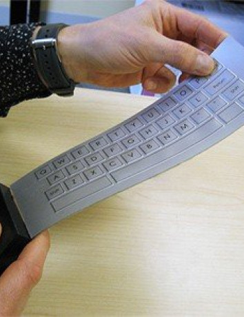 Υπέρλεπτο εύκαμπτο πληκτρολόγιο μιμείται την αίσθηση αφής των συμβατικών πληκτρολογίων image