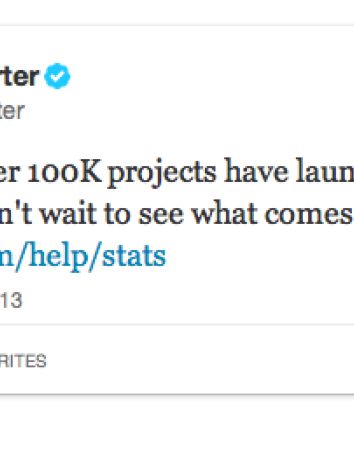 Το Kickstarter φτάνει τα 100.000 projects! image
