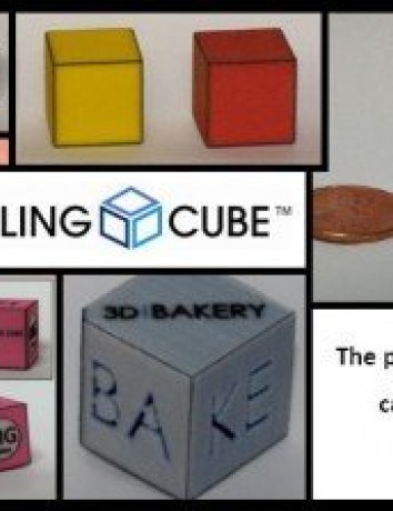 CallingCube: Πρωτότυπες 3D-printed επαγγελματικές κάρτες σε σχήμα κύβου image