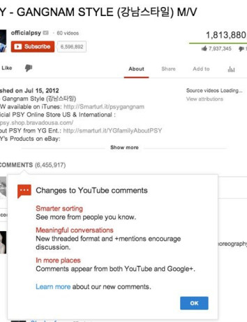 Εγκαίνια για το νέο σύστημα σχολιασμού στο YouTube που απαιτεί λογαριασμό Google+ [Video] image