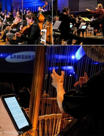 Το Samsung Galaxy Note 10.1 αντικαθιστά τις παρτιτούρες της Φιλαρμονικής των Βρυξελλών! [Video] image