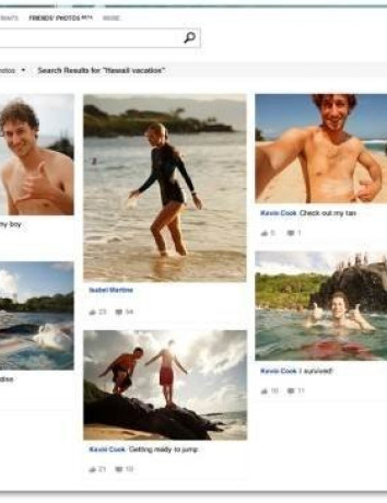 Bing: Νέα δυνατότητα εμφάνισης και αναζήτησης των φωτογραφιών του Facebook image