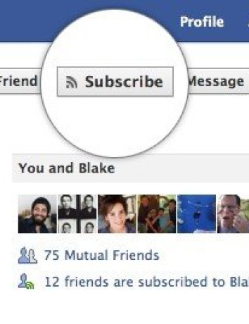 To Facebook μετονομάζει το Subscribe button σε Follow image