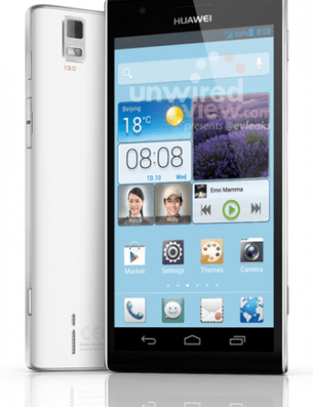 Huawei Ascend P2 Mini, το μικρό αδερφάκι με οθόνη 4'' HD και Android 4.1 Jelly Bean [MWC 2013] image