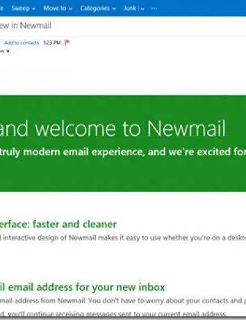 Newmail: Η Microsoft μετονομάζει και επανασχεδιάζει το Hotmail ενόψει Windows 8 image