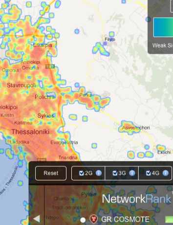 OpenSignalMaps, δες την κάλυψη 3G σήματος στην περιοχή σου image