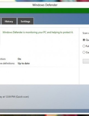 Windows 8: Αποκλείει το 85% των πιο συνηθισμένων malware με τον ενσωματωμένο Windows Defender image
