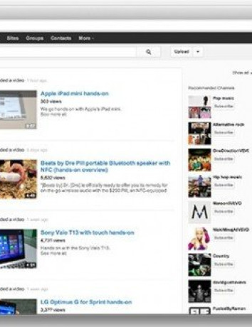 Πώς να αποκτήσετε τη νέα εμφάνιση του YouTube image