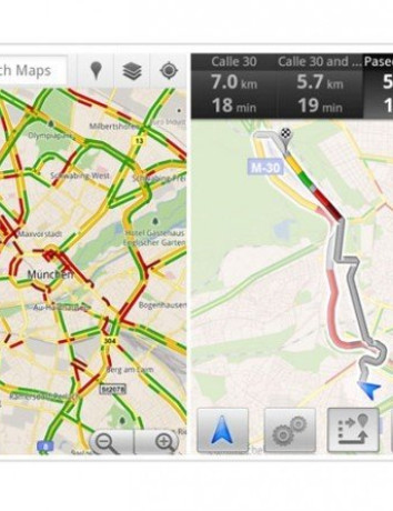 Live παρακολούθηση της κυκλοφορίας μέσω Google Maps και στην Ευρώπη image