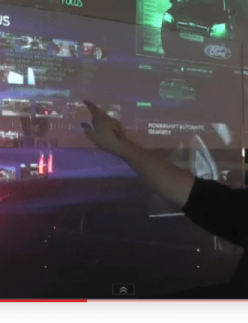 Εκπληκτική touchscreen οθόνη ...αλά Minority Report! image