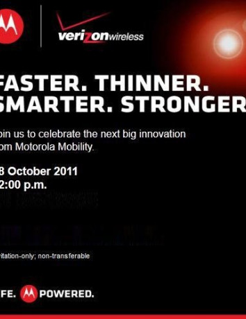 Motorola Event στις 18 Οκτωβρίου και teaser video για το RAZR! image