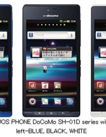Sharp AQUOS SH-01D, το πρώτο 3D smartphone με ανάλυση 720p! image