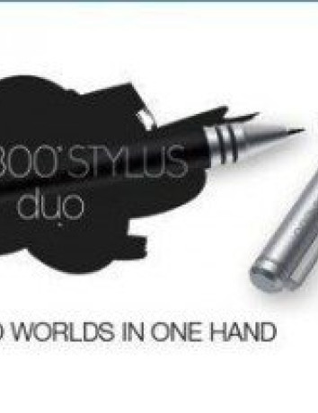 Wacom Bamboo Stylus Duo, γραφίδα διπλής χρήσης για tablet και χαρτί image