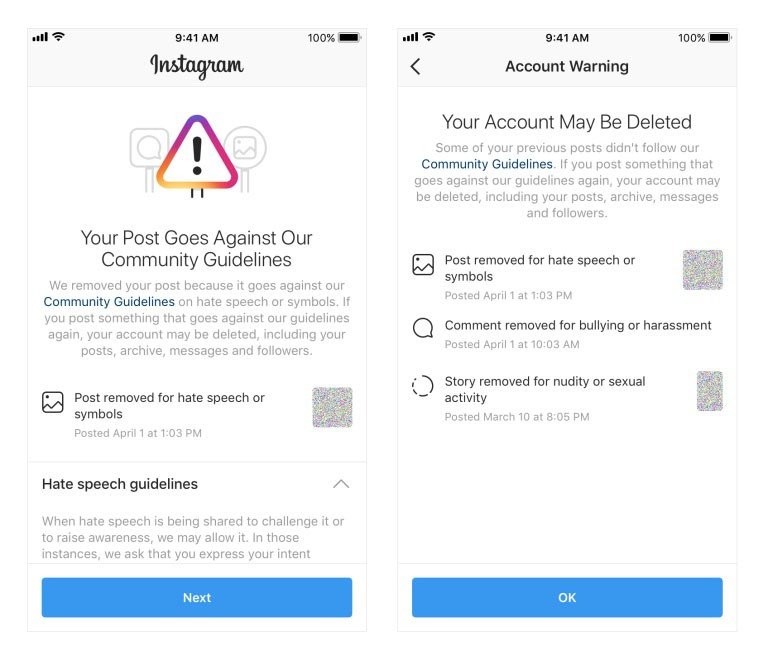 Instagram: Στο εξής θα σε ειδοποιεί λίγο πριν διαγραφεί ο λογαριασμός σου