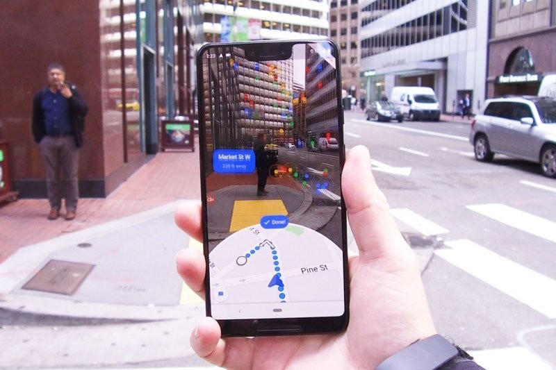 Google Maps: Ξεκίνησε η ενσωμάτωση &quot;στρώματος&quot; επαυξημένης πραγματικότητας