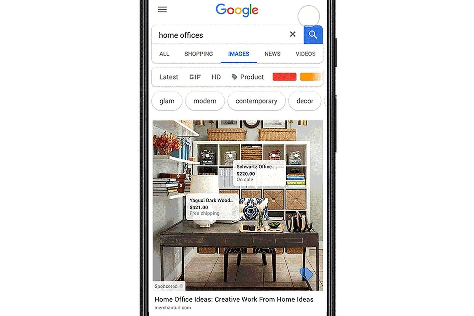 Η Google δοκιμάζει τη δυνατότητα αγοράς μέσα από την αναζήτηση εικονων