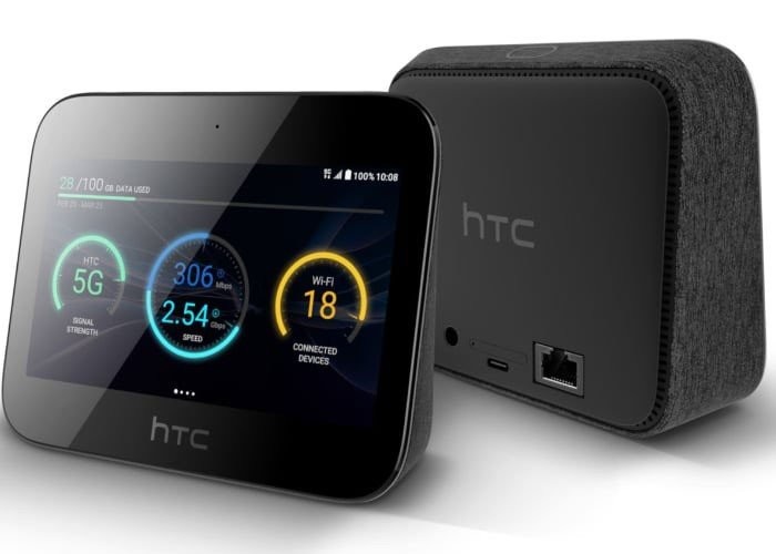 HTC 5G Hub: Ένα 5G router - έξυπνη οθόνη - powerbank για τη νέα εποχή 5G δικτύων
