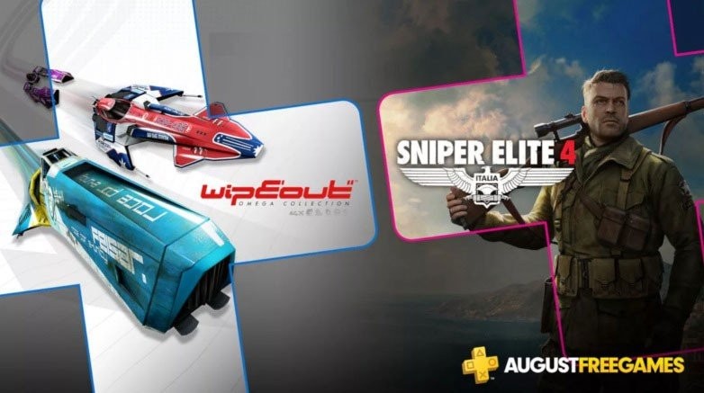 PS Plus: Δωρεάν τον Αύγουστο τα Sniper Elite 4 και Wipeout Omega Collection
