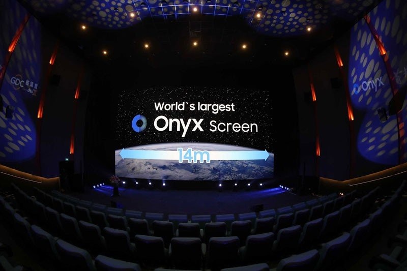 Η Samsung αποκάλυψε τη μεγαλύτερη Onyx Cinema LED οθόνη στον κόσμο