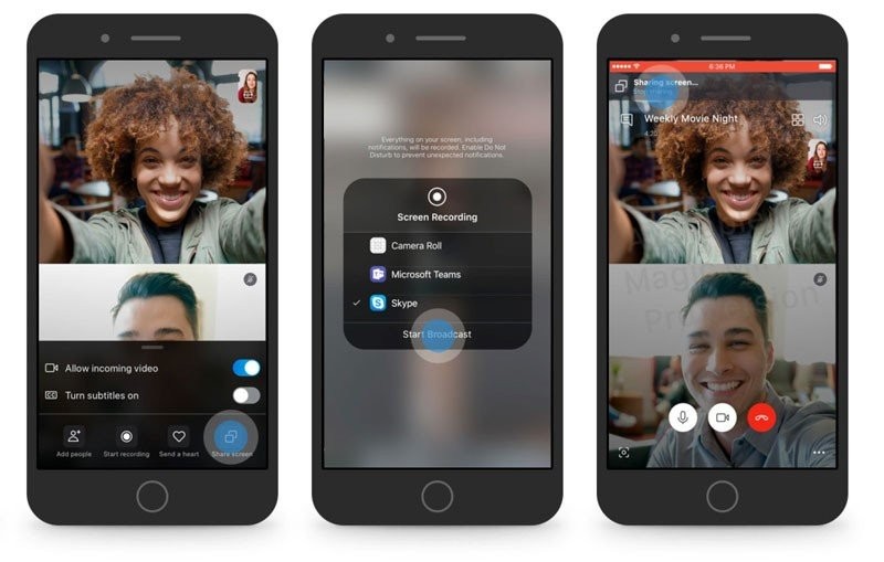 Skype: Δοκιμάζει λειτουργία screen sharing για Android και iOS smartphones