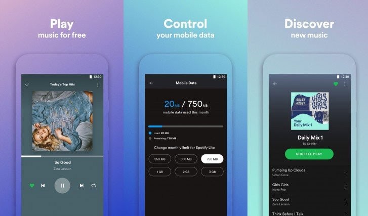 Spotify Lite: Πρεμιέρα για τη νέα εφαρμογή που καταλαμβάνει λιγότερο χώρο και όχι μόνο