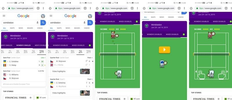 Παίξε το 8-bit tennis game της Google για το Wimbledon μέσα από τη μηχανή αναζήτησης