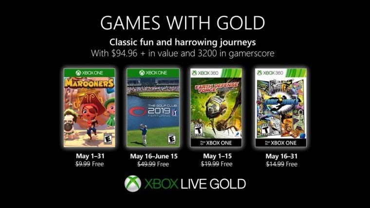Xbox Games with Gold: Αυτά είναι τα δωρεάν games για το Μάιο