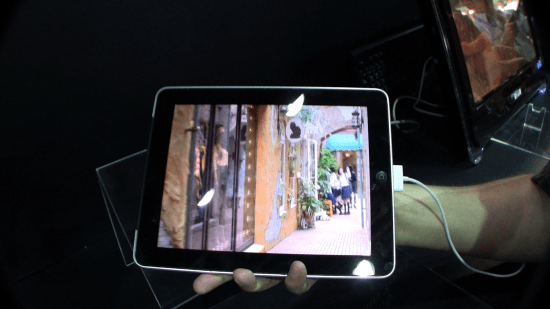 iPad με οθόνη glasses-free 3D στην έκθεση Display Taiwan 2011&#33;