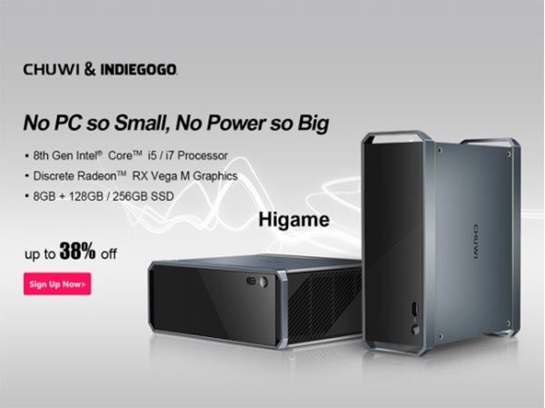 Chuwi HiGame: Μεγάλες εκπτώσεις για το gaming mini PC της εταιρείας σε όσους στηρίξουν την καμπάνια στο Indiegogo
