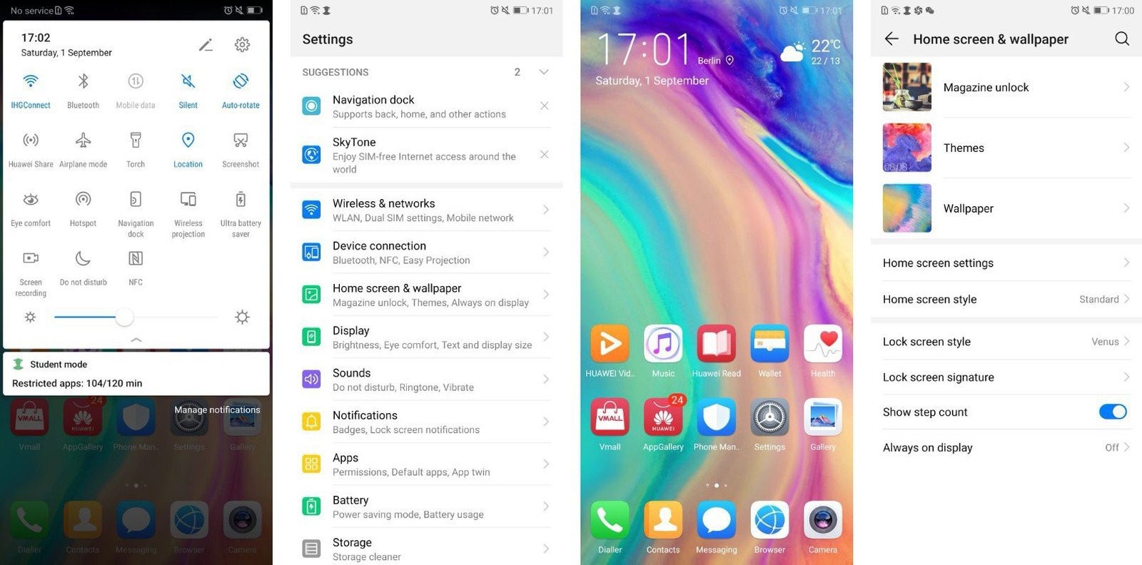 EMUI 9.0: Επίσημο το νέο περιβάλλον χρήσης της Huawei βασισμένο στο Android 9.0 Pie [Screenshots]