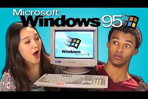 Πως αντιδρούν οι σημερινοί έφηβοι μπροστά σε έναν υπολογιστή με Windows 95 [Video]