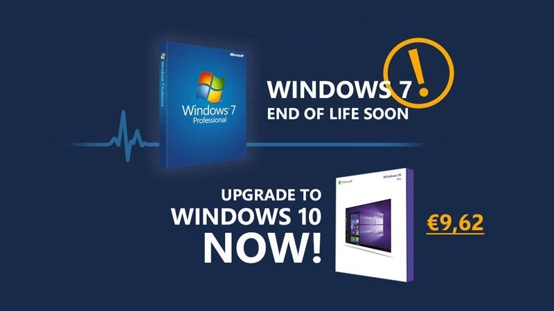 Το Windows 7 φτάνει στο τέλος του, ώρα για αναβάθμιση στο Windows 10 με μόλις €9.62&#33;