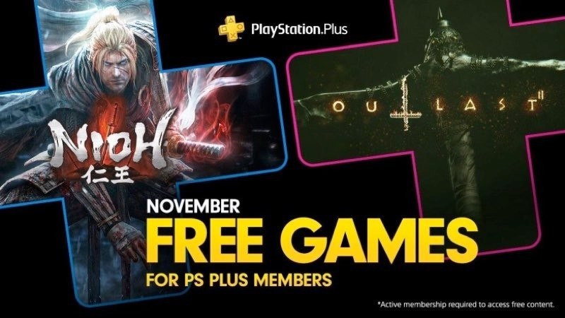 Nioh και Outlast 2 διαθέσιμα δωρεάν τον Νοέμβριο στο PlayStation Plus